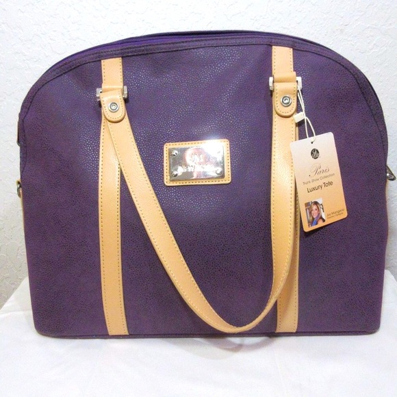 Joy Mangano Bags Joy Mangano Paris Luxury Leather Tote W Matching
